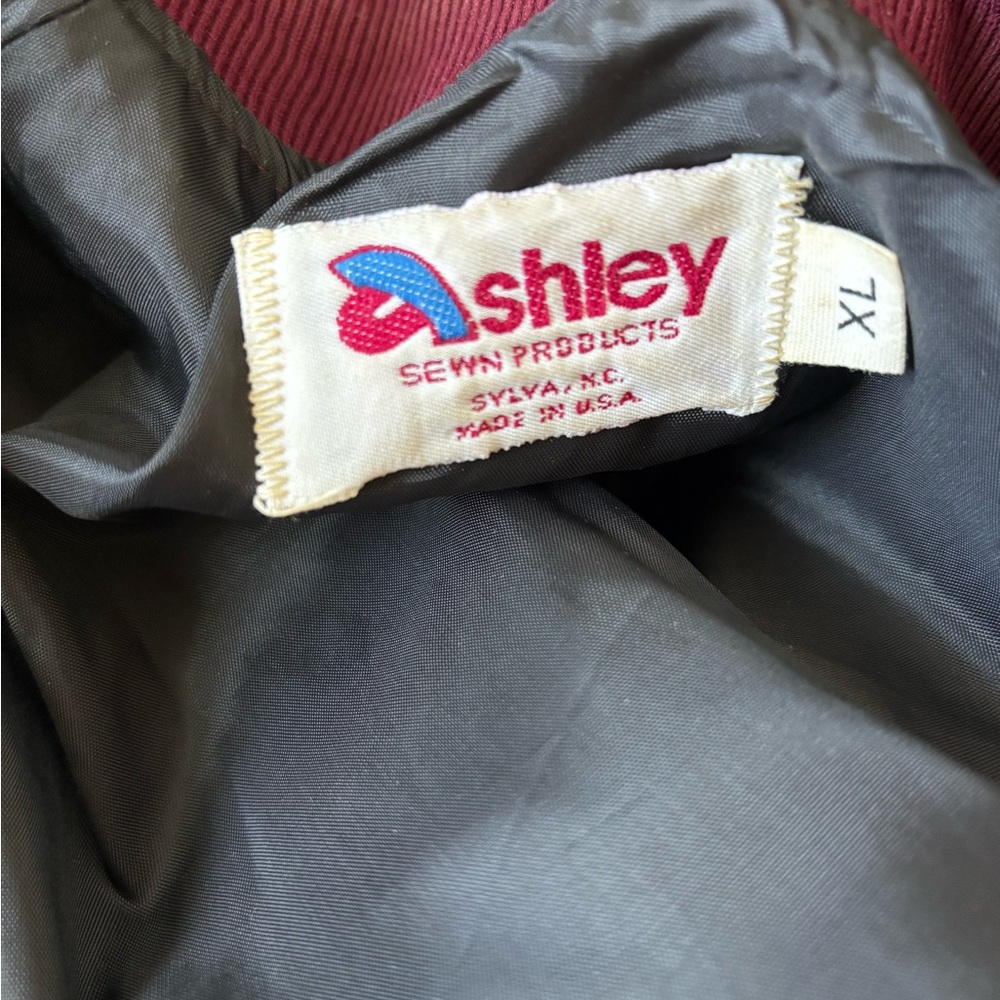Ashley By 26 International Deep Red Bomber Jacket - Picture 4 of 4